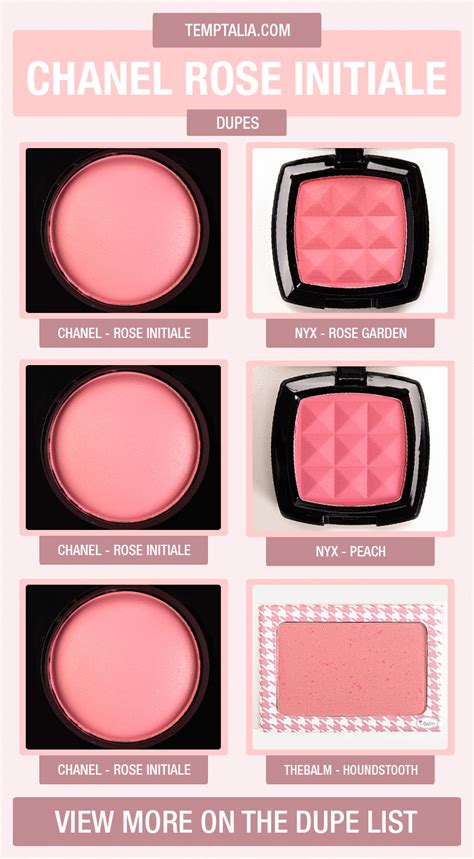 chanel merry rose dupe|chanel dupes.